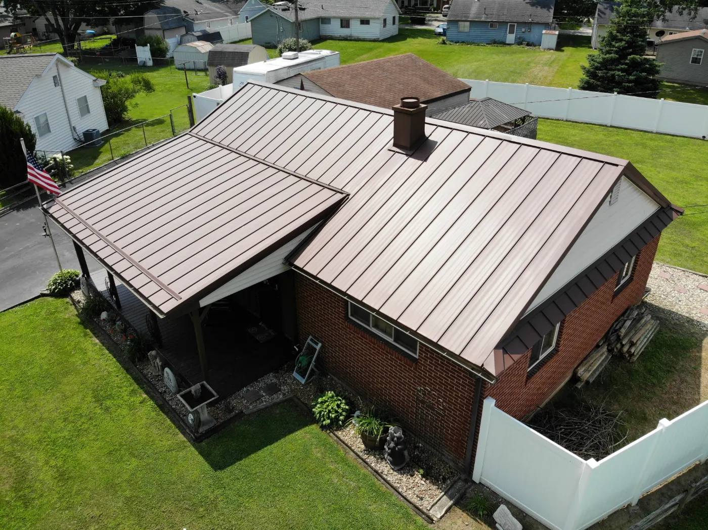 Commercial roof inspection documented in Edinburgh